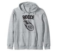 Bocce - Bocci Game Bocce Ball con Jack Bocce Felpa con Cappuccio