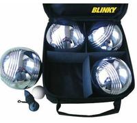 BOCCE CLAS. BLINKY BORSA CON 4 BOCCE PALLINO+MIS. DISTANZE RIG. 1-2 PETANCA