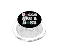 Bocce come un boss giocatore di palla italiano lancio gioco Italia PopSockets PopGrip per MagSafe
