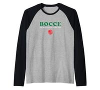 Bocce - Il Gioco più Italiano di Sempre Maglia con Maniche Raglan