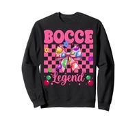 Bocce Legend, giocatrice di bocce, bambina, festa della mamma, civetta Felpa