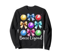 Bocce Legend, giocatrice di bocce, bambina, festa della mamma, civetta Felpa