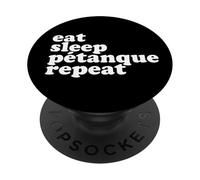 Bocce Mangiare Dormire Petanque Ripetere per Boulder a PopSockets PopGrip Adesivo