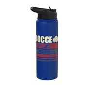 Bocce Petanque Bocce Giocatore di Boccce Stainless Steel Insulated Water Bottle