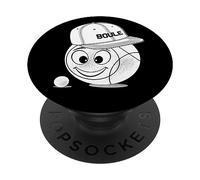 Bocce Petanque Cap Pétanque Kappe Boccia Boulen PopSockets PopGrip Adesivo