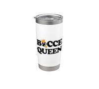 Bocce Queen - Bocce Ball con Jack Bocci Game Bocce Bicchiere termico in acciaio inox doppia parete