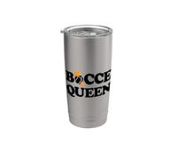 Bocce Queen - Bocce Ball con Jack Bocci Game Bocce Bicchiere termico in acciaio inox doppia parete