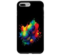 Bocce Splash Art - Set di palline colorate acquerello Custodia per iPhone 7 Plus/8 Plus