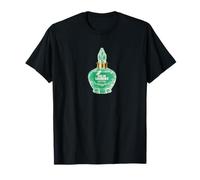 Boccetta Divertente Ironica EAU DE Lourdes Contro la Sfiga Maglietta