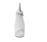 BOCCETTA FLACONE CONTENITORE IN PLASTICA CON TAPPO OLIATORE ML.60 VENDITA 12 PZ