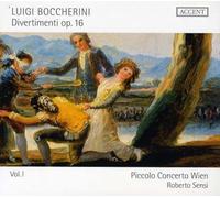 Luigi Boccherini Luigi Boccherini: Divertimenti, Op. 16 - Volume 1 (CD) Album