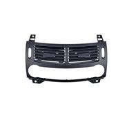 Bocchetta AC Pannello copertura griglia ventilazione aria condizionata cruscotto anteriore per Mercedes Per Benz Classe E W211 E200 E230 E260 E280 E300 03-08(Black-Central)