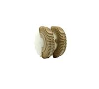 Bocchetta AC Per Mercedes Per Benz Classe E W211 E200 E230 E300 E350 Griglia uscita aria condizionata centrale posteriore Copertura modanatura(Beige-wheels)