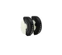 Bocchetta AC Per Mercedes Per Benz Classe E W211 E200 E230 E300 E350 Griglia uscita aria condizionata centrale posteriore Copertura modanatura(Black-Wheels)