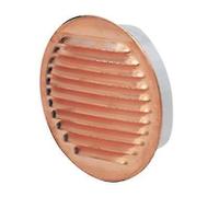 BOCCHETTA AERAZIONE RAME TONDA BOCCAGLIO PLASTICA MM 120 PZ 2
