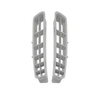 Bocchetta aria auto Copertura di rivestimento della bocchetta 'aria del montante A Per Vw Per Golf MK6 Per GTI 2009-2014 (codice OE: 5KD867233 5KD8672335)(Pair,Gray)