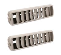 bocchetta aria condizionata 2X Griglia copertura pannello ventilazione dell'aria condizionata sul tetto dell'auto lato superiore installazione per Mitsubishi Per Pajero(Beige)