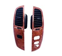 Bocchetta Aria Condizionata Auto RHD/Adatto for Toyota Land Cruiser 100 LC100 FJ100 Ujz100 2003-2007 bocchetta di ventilazione cruscotto pannello di ventilazione finestra RHD(Wood Air outlet)