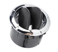 Bocchetta Aria Condizionata Per Dacia Per Duster Per Logan Per Sandero MK1 Per MK2 Per Master Per MK3 2004-2024 Griglia Copertura Della Presa D'aria Cruscotto Dell(Argento)