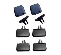 Bocchetta Aria Condizionata Per Golf 7 7.5 MK7 MK7.5 2013-2019 Auto Anteriore Posteriore Cruscotto Aria Condizionata Uscita A/C Aria Condizionata Bocchette Tab Clip Pick Auto Presa D'Aria(-AlI 6PCS)