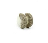 Bocchetta Aria Condizionata Per Mercedes Per Benz Classe E W211 E200 E230 E300 E350 Griglia uscita aria condizionata centrale posteriore Copertura modanatura(Light Beige-Wheels)