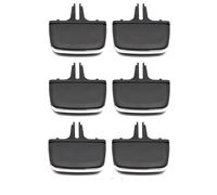 Bocchetta Aria Condizionata Per Volvo Per XC90 2016-2024 Clip Linguetta Pomello Scorrevole Presa D'aria Anteriore Posteriore Griglia Presa D'aria Condizionata(6PCS)