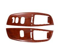 bocchetta aria condizionata Telaio bocchette dell'aria cruscotto interno per Toyota per Land per Cruiser 100 LC100 FJ100 1997-2007 Presa d'aria condizionata Venatura legno