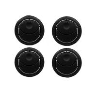 Bocchetta Climatizzatore Auto Griglia di copertura per bocchetta aria condizionata argento/nera Per Nissan N Per V40 0 2010-2024 (codice OE: 8200212480, 8200464605) 4 pezzi