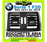 Bocchetta Cromata AC Aria Condizionata Posteriore Centrale BMW Serie 1 F20 11-19