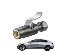 Bocchetta di gonfiaggio ad aria per pneumatici, ergonomici e robusti per manometro e compressore, connessione rapida per il raccordo di gonfiaggio, adatto per camion, veicoli, SUV, automobil