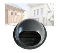 Bocchetta di ventilazione a parete con naso a toro Coperchio dell'estrattore d'aria Tappo di uscita antipioggia for appartamenti Garage(Color:Dark gray,Size:70mm)