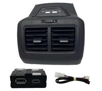 Bocchetta di ventilazione Compatibile Con Per Golf 7 2013 2014 2015 2016 2017 2018 2019 Uscita Aria Posteriore Vent Trim Frame AC Air Vent Uscita Centro Bracciolo