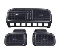 Bocchetta di ventilazione Compatibile Con Per Polo 5 2010 2011 2012 2013 Griglie Del Cruscotto Per Le Bocchette Dell'aria Dell'impianto Di Climatizzazione Dell'auto OEM: 6R0819704(Middle A 3PCS)