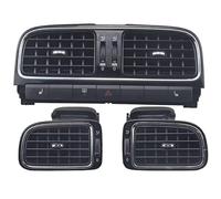 Bocchetta di ventilazione Compatibile Con Per Polo Per MK5 2010 2011 2012 2013 Griglie Del Cruscotto Per Le Bocchette Di Ventilazione Dell'aria Condizionata Dell'auto OEM: 6R0819704(Middle B 3PCS)