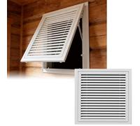 Bocchetta Di Ventilazione Quadrata In Alluminio, Coperture Per Bocchette Di Ventilazione Per Parete O Soffitto, Registro Moderno Con Persiana, Bocchette Di Ritorno Dell'aria White, W20×L44 in