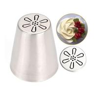 Bocchetta for decorare XL, extra large, in acciaio inox 304, for purè di patate, bouquet di crema e pasta di fagioli