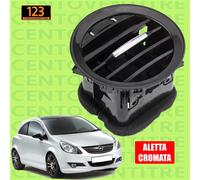 Bocchetta Griglia di Ventilazione Aria Abitacolo CON ALETTA CROMATA Opel Corsa D