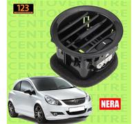 Bocchetta Griglia di Ventilazione Aria Abitacolo NERA Opel Corsa D