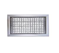 Bocchetta griglia mandata alluminio aria calda fredda diffusore aria 400x200 mm