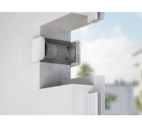 Bocchetta interna LAD Slim DUO H/V II di Aereco, a vite, senza chiusura, in plastica - 210029