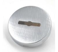 BOCCHETTA OLIVARI TONDA DOPPIA MAPPA CROMO OPACO - Ferrero Ferramenta