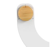 Bocchetta per bidet ultra sottile, per la mano sinistra, uso non elettrico, per WC con, doppio ugello per bidet, pulizia anteriore e posteriore, sedile per WC, doccia po(bambù)