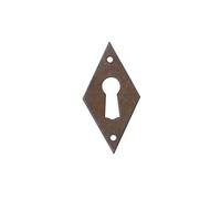 bocchetta per mobili '30667' verticale 25x49 mm - ottone antico