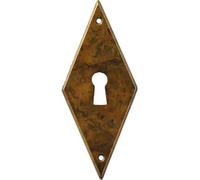 BOCCHETTA PER MOBILI '8044/8039' VR mm 35x85 - Patinato antico
