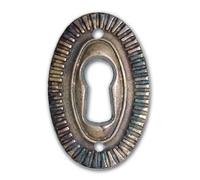 Bocchetta per Mobili Ottone Antico Metal Style 25x38 mm
