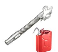 Bocchetta per olio motore, bocchetta per olio auto, tubo flessibile per trasferimento dell'acqua, istruzioni per tubo flessibile per 5 l/10 l/20 l, in acciaio inox, tubo per ugello