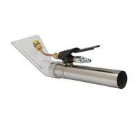 Bocchetta per tappezzeria divani tappeti macchina per lavare auto ugello pulizia divano inox per pulitore ugello aspiraliquidi aspirapolvere lava aspira estrazione (93mm con 8mm connettore rapido)