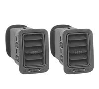 Bocchetta Ventilazione A/C Compatibile Con Chevy Per Avalanche 1500 2002-2006 Per Silverado 2500 1999-2002 Auto Cruscotto AC Air Vent Uscita Griglia(2pcs Dark grey)