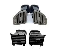 Bocchette Aria Auto Per Kia Per Sportage 2005-2009 Pannello Strumenti Per Prese D'aria Condizionata AUTO Alette Regolabili(4PCS-beige)