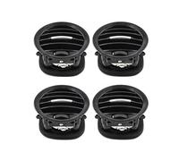 Bocchette Aria Auto Per Opel ADAM Per CORSA D MK3 Per Vauxhall 13417363 2201099 Nero/Cromo A/C Air Vent Copertura Griglia Di Uscita Adatto Alette Regolabili(4PCS Chrome)